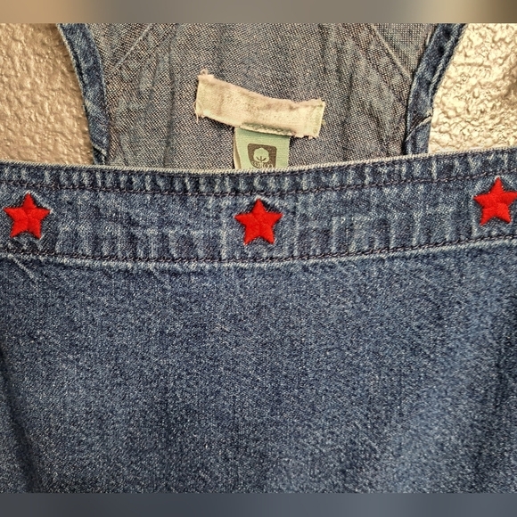 Marsh Landing Denim Overall Midi Dress - Picture 9 of 14